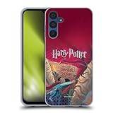 Head Case Designs Officiellt Licensierade Harry Potter Hemligheternas kammare Litterära omslag Mjuk Gel Fodral Skal Kompatibelt med Samsung Galaxy A15