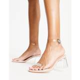 Public Desire – Afternoon – Genomskinliga sandaler med medelhög klack - 38