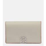 Loewe Anagram leather cardholder - grey - One size fits all