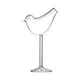 Bird Wine Glasses Set med 4 120 Ml Bird Cocktail Glasögon, Söta Glas Dricksglas, Unika Champagneglas Dricka Martini Goblet Glass för Ktv Home Bar Club Restaurant