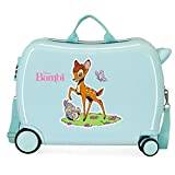 Disney Bambi barnresväska blå 50 x 39 x 20 cm styv ABS kombinationsstängning sida 34 L 1,8 kg 4 hjul