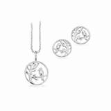 Scrouples Pixel Sterling Silver Smyckesset PX1147