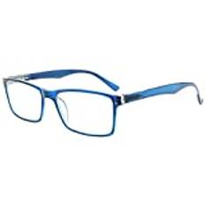 Eyekepper Snygga läsare kvalitets fjädergångjärn läsglasögon blå +2,5
