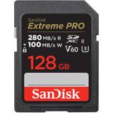 SanDisk SDXC Extreme Pro 128GB 280/100MB/s UHS-II V60