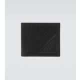 Prada Bi-fold leather wallet - black - One size fits all