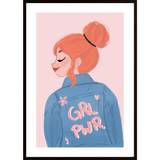 Elsa Bean-Girl Power Poster - 21X30P