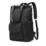 SUICRA Vandringsryggsäckar Backpack Travel Large Backpack Handbag Women Black Bag Female Shoulder Back