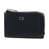 Calvin Klein dam daglig dragkedja korthållare med kedja, svart (Ck Black), OS, Ck svart, OS