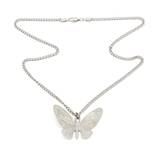 Butterfly Halsband Silver - Silver