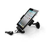 Technaxx FM-sändare med bilhållare och handsfree-enhet (OLED-skärm, Bluetooth, USB-plats, 3,5 mm uttag) svart