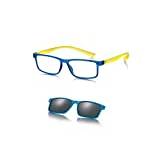 Coronation läsglasögon New Clip-On blå-marinblå +2,50 män, 1-pack (1 x 50 g)