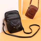 Mini Vintage Cellphone Bag, Retro Crossbody Phone Bag, Women's Fashion Handbag, Shoulder Bag & Purse