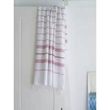 Hamam handduk 100x170 (white/burgundy red)