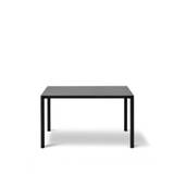 Fredericia Furniture - Piloti Table, 75 x 75 cm, Svartlackerad ek - Soffbord