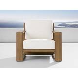 Canyon Outdoor Teak Lounge Chair - PRIANO MALT