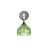Kartell - È Wall Lamp Transparent Green - Sänglampor