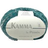 Kamma By Permin - Alpaca & Silk ullgarn - Fv 889527 Flaskgrön