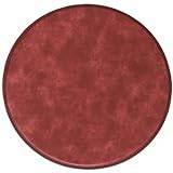 Stolsdynor Rund stolsdyna, 1/2/4 förpackningar PU-läder runda kuddar Hög pall Halkfri sittdyna, rund pallkudde Matsalsstolsdynor (Färg: Svart, Storlek: 45cm(4 förpackningar)) (Color : Rose Red, Size