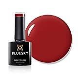 Bluesky gel nagellack, Wildfire, 80508, röd, 10 ml (kräver härdning under UV/LED-lampa)
