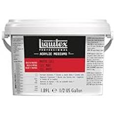 Liquitex 5341 professionell matt gelmedium, tar bort glansen från akrylfärg, kan användas som collage lim, 1,89 l flaska