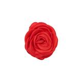 Pico - Hårklemme - Small Satin Rose Claw - Bright Red
