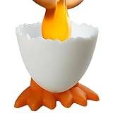 Gohemsun 10 st. äggkoppar, äggkoppsset tecknade äggställ, äggkopp äggkopp ägghållare rolig äggkopp set silikon ägg pocherare kök kokta ägghållare