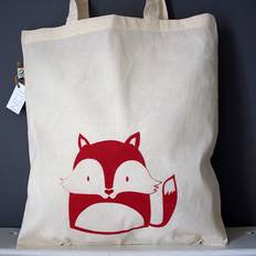 Fox Organic Cotton Tote Bag