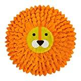 POPETPOP Mat Puzzle Toys: Pet Dog Round Lion Interactive Feeding Mat Treat Dispenser Foraging Skills Nose Work Training For Tortresse Nose Work Training Slow Eating