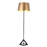 ASADFDAA Golvlampor Classic Metal Floor Lamp E27 LED Bulb Floor Lamp Modern Standing Lamp Metal Shade Gold Color Good Quality High End Lighting