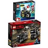 Lego Uppsättning av 2 76220 Batman vs. Harley Quinn & 76179 Batman & Selina Kyle: jaktjakt på motorcykel