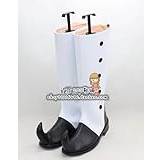 Cosplay Custom Made Shoes For Black Butler Circus Master Halloween Role Play Anime PU Leather Boots