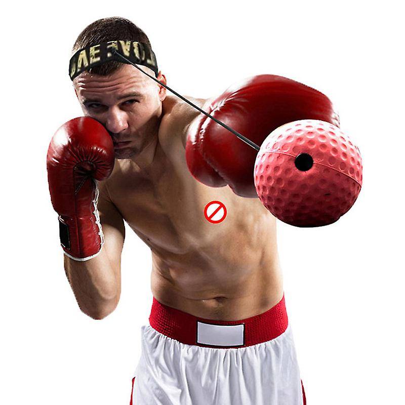 Boxer Boxing Fight Ball Speed Training Punch with Head Band Boxen Kämpfen Ball 