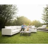 KETTLER EGO Lounge-Set Sunbrella® (3-Sitzer & 2-Sitzer) 2,9x3m, anthrazit matt/chatres silver