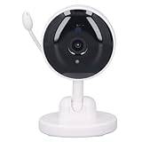 HD Baby Camera Monitor, Smart WiFi Baby Monitor, Clear Display Fjärrkontroll Smart Video Monitor med Temperaturmätning (EU-kontakt)