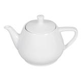 Friesland 1200 0340 Teekanne mit Deckel Utah Teapot, Porzellan, 1,4 Liter, weiß