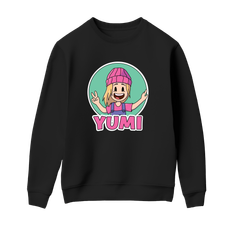 Yumi sweatshirt - 110/120 / Svart