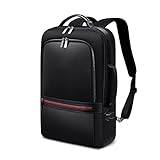 HJGTTTBN Ryggsäck herr Mens Backpack Waterproof Laptop Back Pack Luxury Male Large Backpack Purse Handbags Business Casual Black Bag Men
