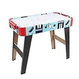 Mid-Size Air Hockey Game Table Includes 2 Pushers and 2 Air Hockey Pucks Board Games Toys for Kids and Adults Office Or Home Puzzle Leisure Board Game