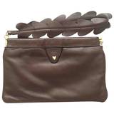 Rochas Leather clutch bag