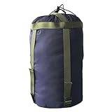 Luckywaqng campingsovsäck, 34-årstider-sovsäck för utomhusvandring, backpacking, perfekt för resor, lätta, sovsäckar med kuvert för vuxna och (Dark Blue, One Size)