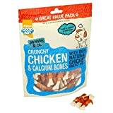 Good Boy Krispigt Kyckling & Kalciumben 350 g (Paket med 6)