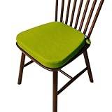 Set med 2 sittdynor stolsdynor med knytband för inomhus och utomhus, bekväm mjuk sittdyna stol, tvättbar sittdyna stolsbänk för stolar i hemmet och trädgårdskontoret,#8,43 * 42 * 33cm