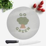 Go Green Round Chopping Board