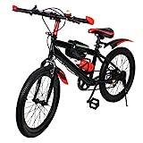 20 tums barncykel pojkar flickor barn cykel mountainbike cykel Premium City Bike Citybike röd