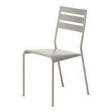 Fermob - Facto Chair Clay Grey A5 - Matstolar utomhus - Patrick Jouin - Grå - Metall