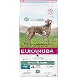 Eukanuba Daily Care Sensitive Joints hundfoder – torrfoder för hundar med ledbesvär – specialfoder lämplig för alla vuxna raser, 12 kg