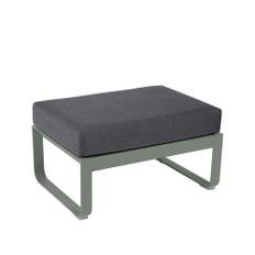 Fermob Bellevie 1-sits fotpall rosemary, graphite grey dyna