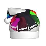 MYGANN Färgade kritcirklar unisex julhatt för temafest jul nyår dekoration kostymtillbehör