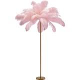 Feather Palm golvlampa rosa, KARE Design