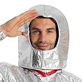 Astronaut hjälm festhatt unisex kostym rymdhjälm huvudbonad tillbehör karneval fest huvudbonader för vuxna och barn